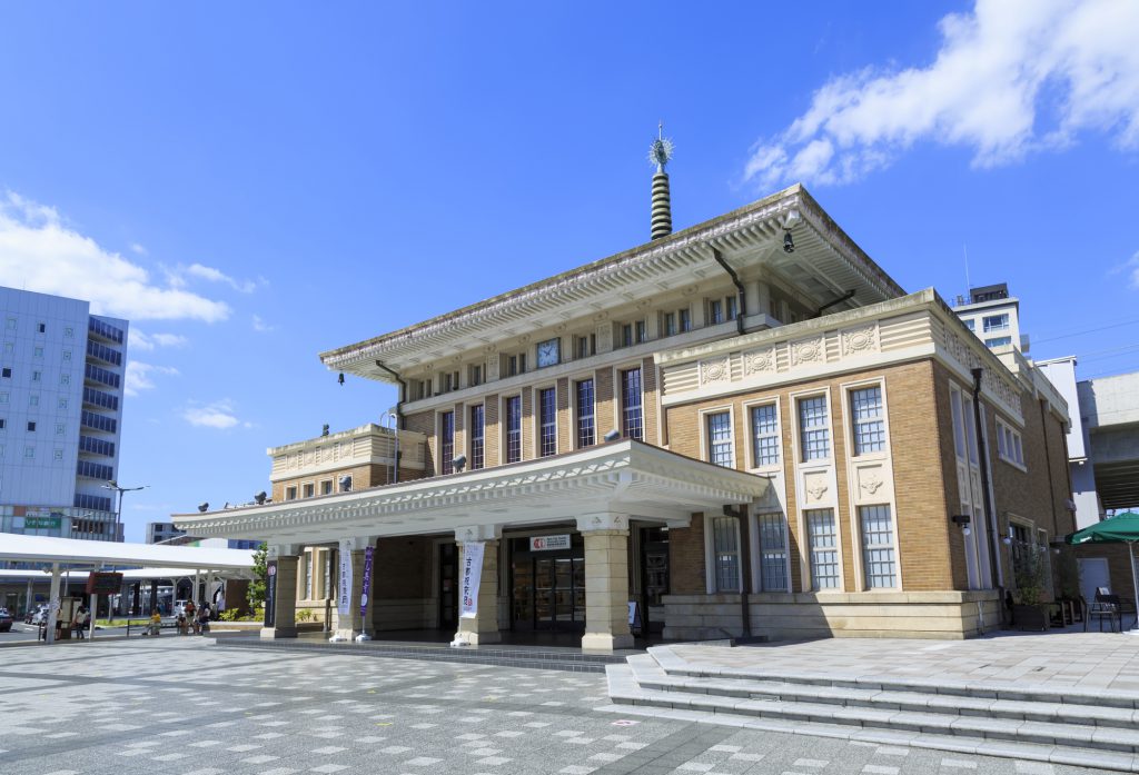 奈良駅の貸切バス乗り場