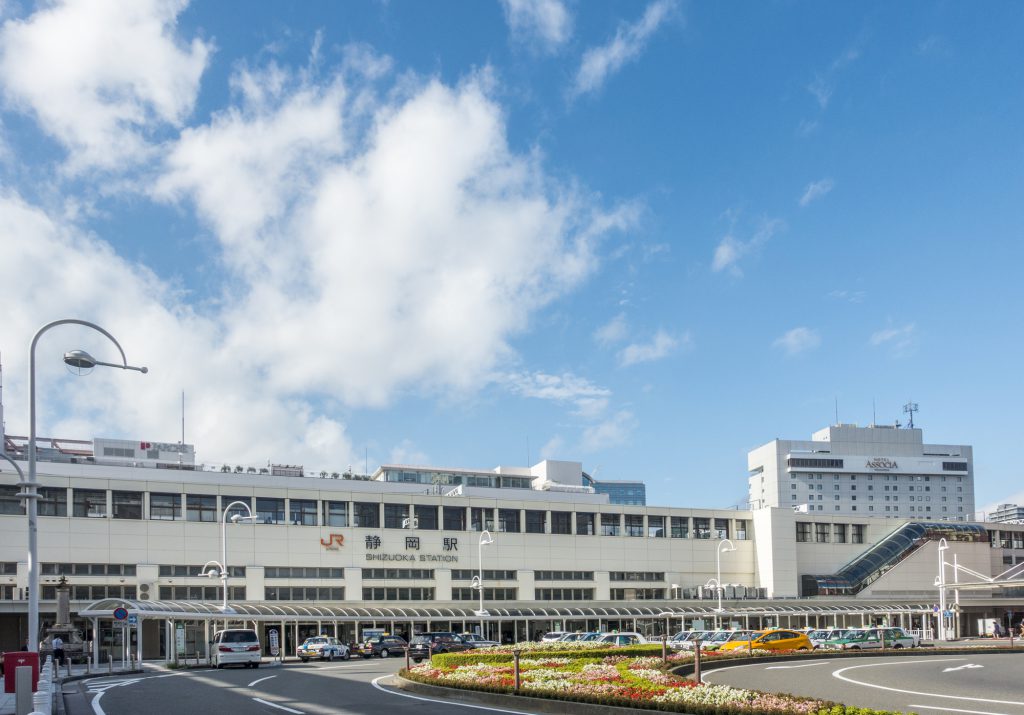 静岡駅の貸切バス乗り場