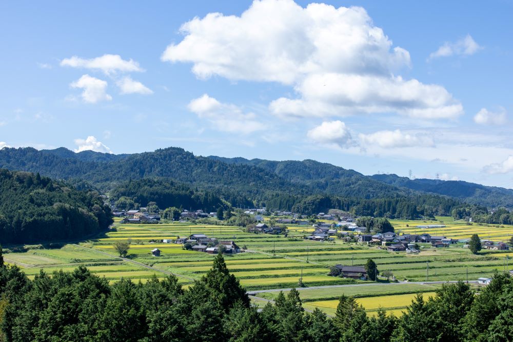 岐阜未来遺産 恵那市岩村町の里山