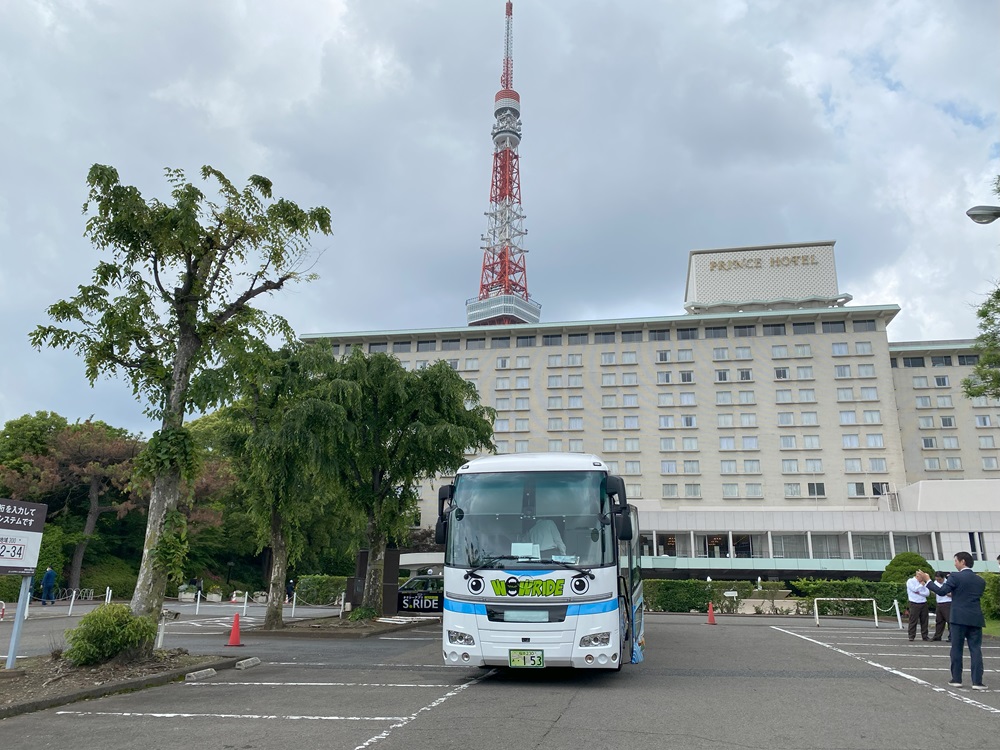 都内で開催された試乗会