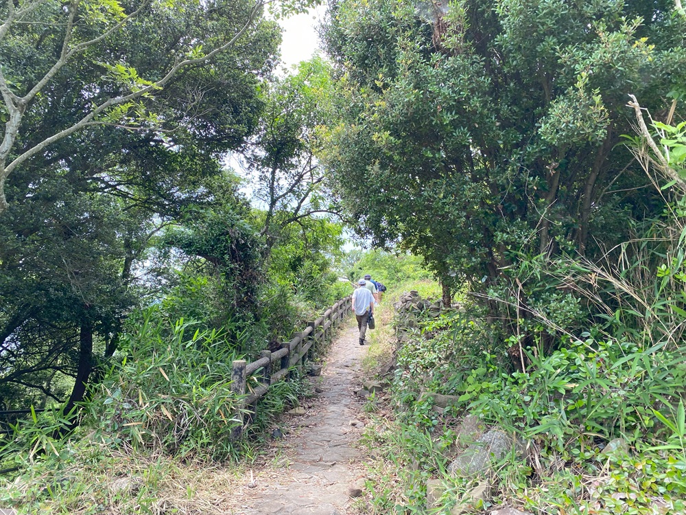 鷲ヶ峰展望台へ続く道