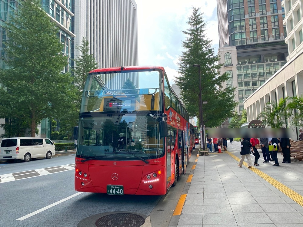 スカイバスで東京プチ観光