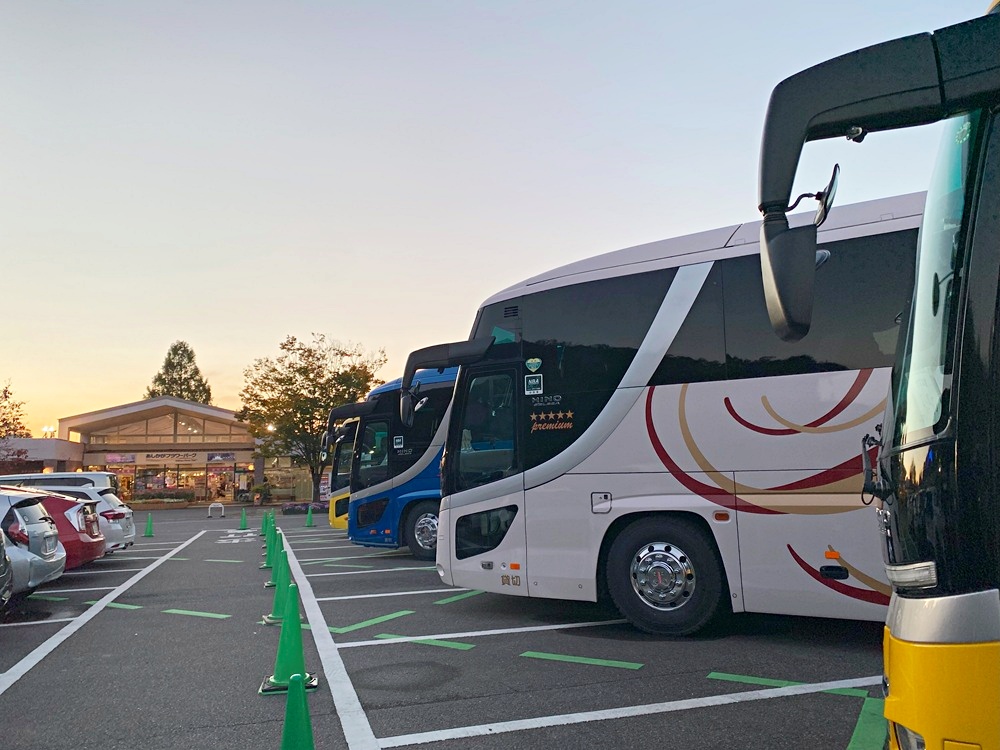 あしかがフラワーパークの駐車場