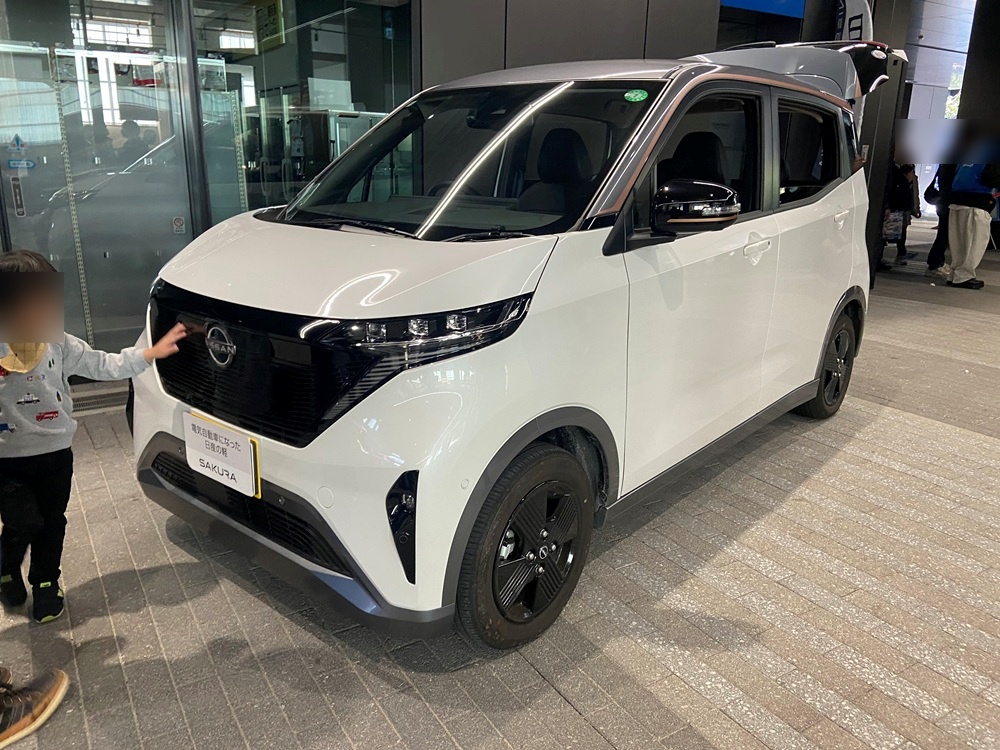 日産EV車の軽自動車「SAKURA」