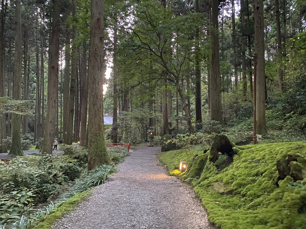 御岩神社の参道