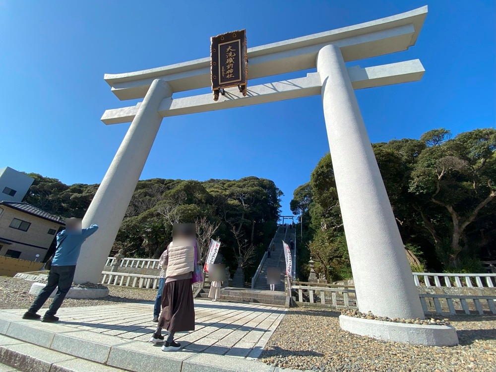 大洗磯前神社の大鳥居